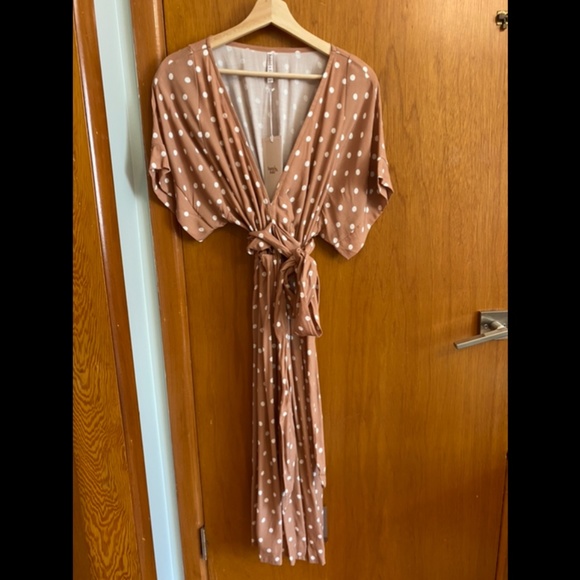 Hazel and Folk midi Coco Dot Dress - Picture 4 of 6